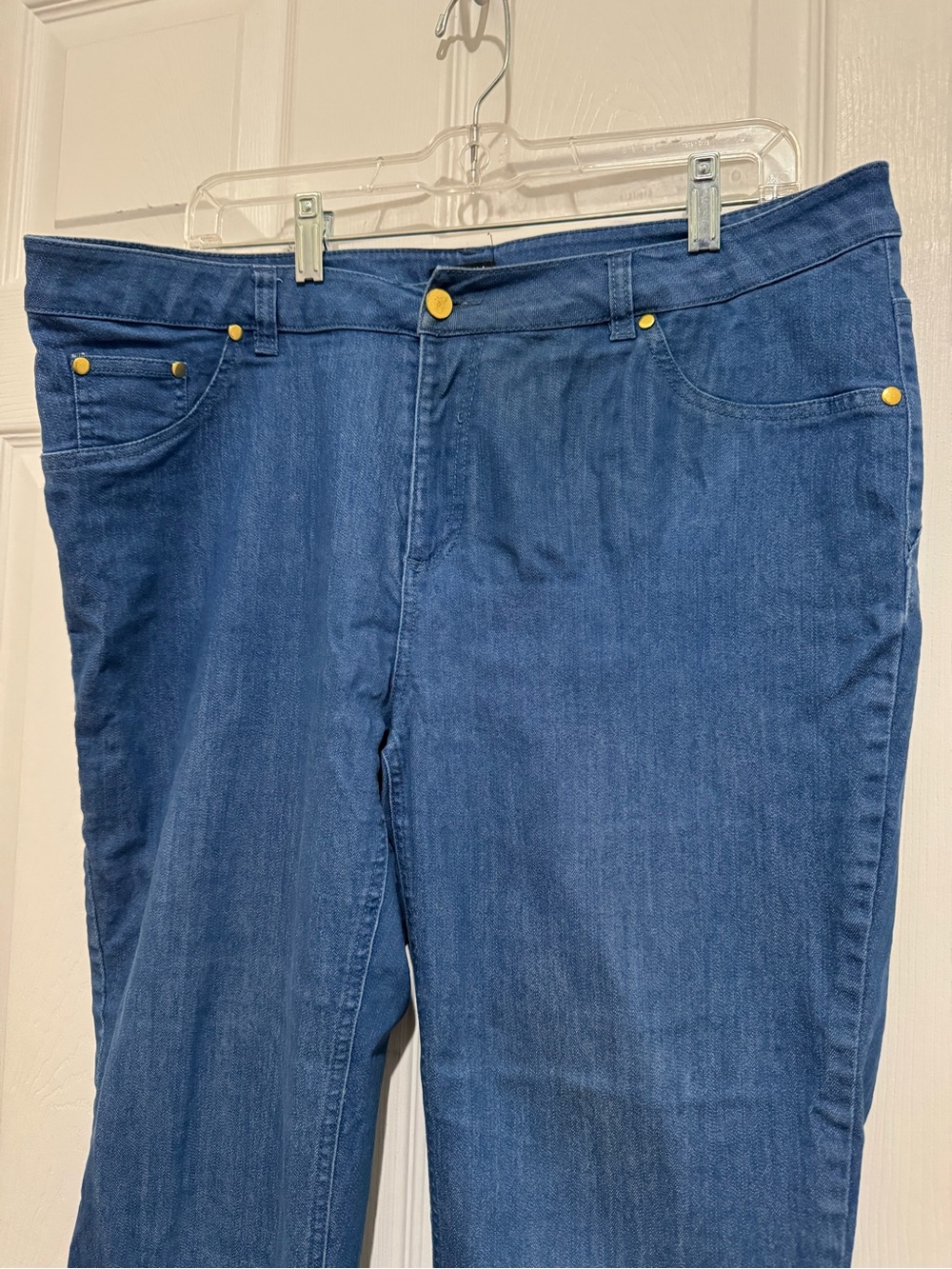 IMAN Straight Leg Women's Jeans in Deep Blue